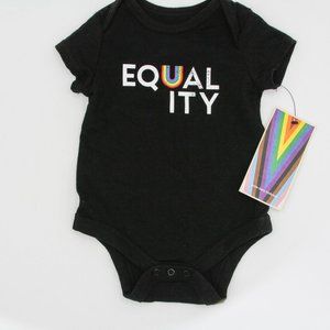 0-3 months gender neutral pride onsie